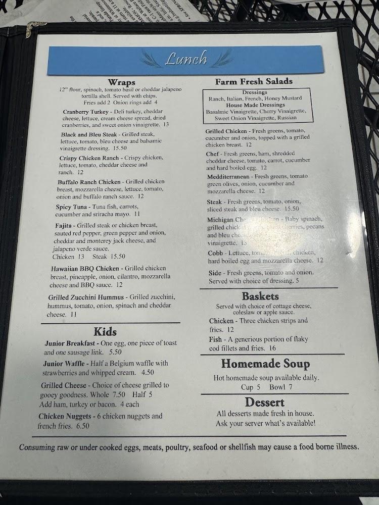 The Harvest Grill Menu image 4